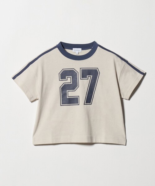 green label relaxing(グリーンレーベルリラクシング)の「【WEB限定】ナンバープリント Tシャツ/ キッズ 100cm-160cm(Tシャツ/カットソー・キッズ・オフホワイト/ライトブルー/ワイン/ケリーグリーン・120cm/100cm/110cm/130cm/160cm/150cm/140cm)」の19枚目の写真
