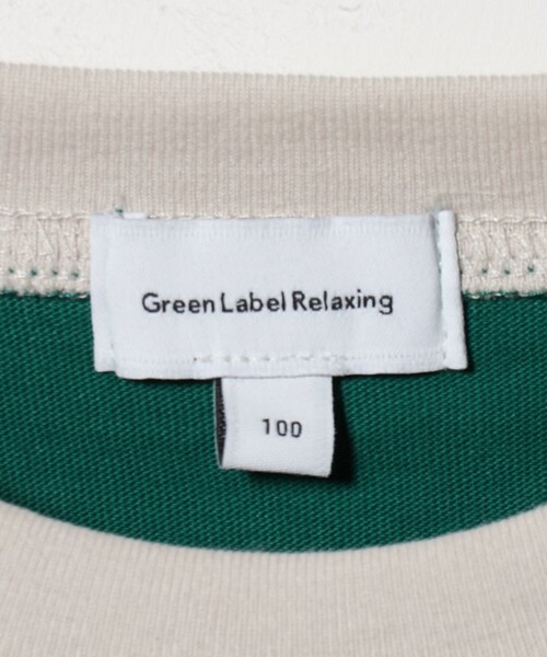 green label relaxing(グリーンレーベルリラクシング)の「【WEB限定】ナンバープリント Tシャツ/ キッズ 100cm-160cm(Tシャツ/カットソー・キッズ・オフホワイト/ライトブルー/ワイン/ケリーグリーン・120cm/100cm/110cm/130cm/160cm/150cm/140cm)」の20枚目の写真