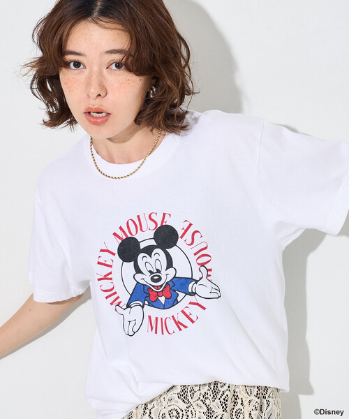 GOOD ROCK SPEED/グッドロックスピード 【MICKEY MOUSE】プリントT