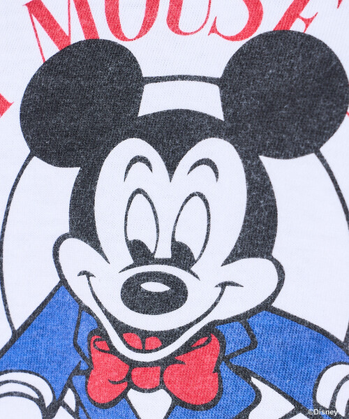 FREAK'S STORE(フリークスストア)の「GOOD ROCK SPEED/グッドロックスピード 【MICKEY MOUSE】プリントTシャツ/【ミッキーマウス】(Tシャツ/カットソー・レディース・ホワイト/ライトグレー/オフホワイト・フリ-)」の22枚目の写真