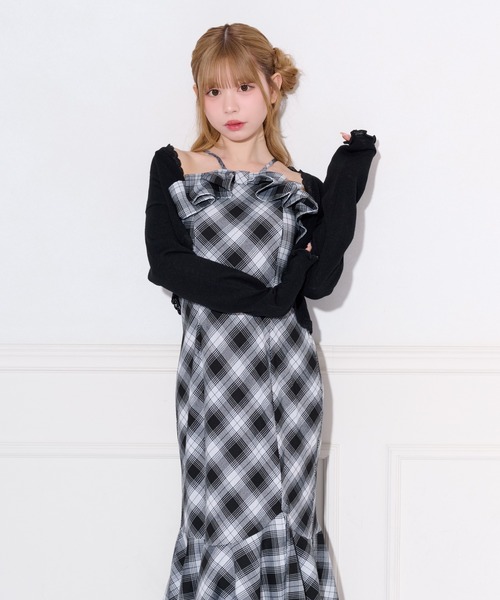 apres jour(アプレジュール)の「リボンデザインティアードキャミワンピース(ワンピース・レディース・ブラック/ブラック系その他/ピンク/ブラウン系その他・SMALL/X-LARGE/MEDIUM)」の13枚目の写真
