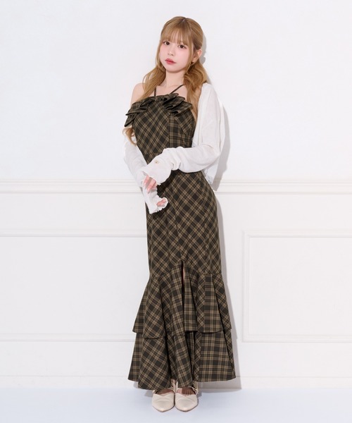 apres jour(アプレジュール)の「リボンデザインティアードキャミワンピース(ワンピース・レディース・ブラック/ブラック系その他/ピンク/ブラウン系その他・SMALL/X-LARGE/MEDIUM)」の20枚目の写真