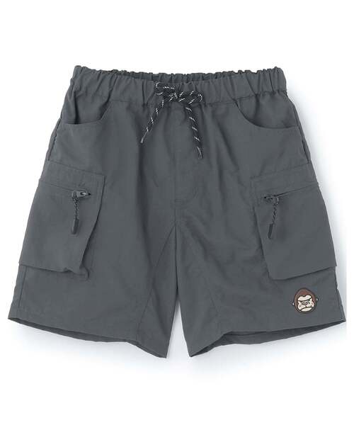 XLARGE KIDS(エクストララージキッズ)の「ファニーゴリラ ウォーターギミックショートパンツ(その他パンツ・キッズ・グレー/オレンジ・100cm/130cm/90cm/110cm/80cm/120cm/140cm)」の1枚目の写真