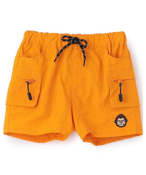 XLARGE KIDS(エクストララージキッズ)の「ファニーゴリラ ウォーターギミックショートパンツ(その他パンツ・キッズ・グレー/オレンジ・100cm/130cm/90cm/110cm/80cm/120cm/140cm)」の2枚目の写真