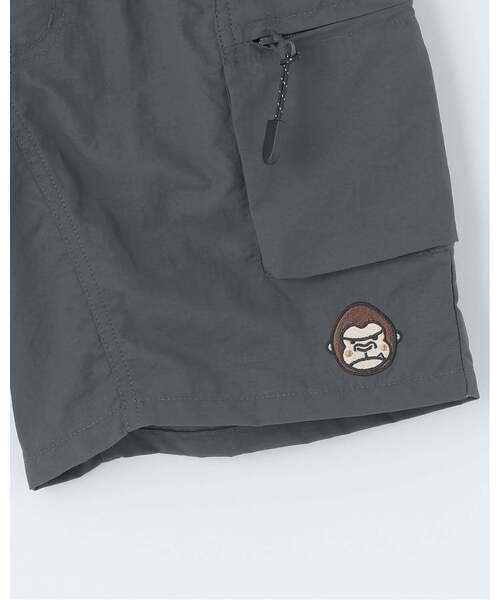 XLARGE KIDS(エクストララージキッズ)の「ファニーゴリラ ウォーターギミックショートパンツ(その他パンツ・キッズ・グレー/オレンジ・100cm/130cm/90cm/110cm/80cm/120cm/140cm)」の16枚目の写真