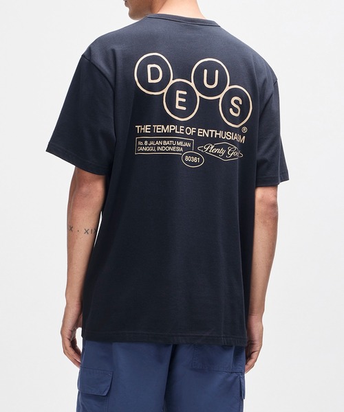 DEUS EX MACHINA(デウスエクスマキナ)の「MECHANISM TEE(Tシャツ/カットソー・メンズ・ブラック・S/L/M)」の1枚目の写真