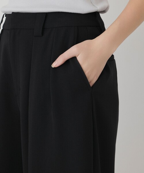 GRACE CONTINENTAL(グレースコンチネンタル)の「タックワイドパンツ(その他パンツ・レディース・ブラウン/ブラック・38/36)」の11枚目の写真