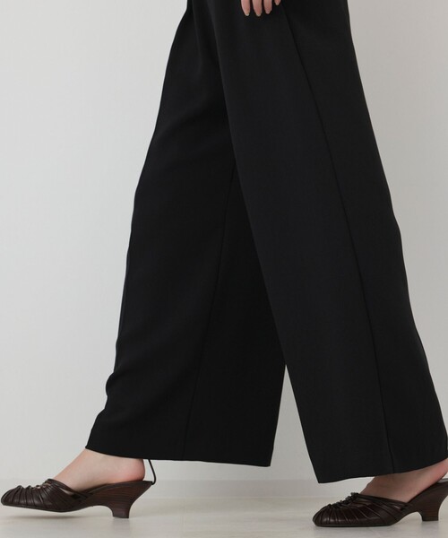 GRACE CONTINENTAL(グレースコンチネンタル)の「タックワイドパンツ(その他パンツ・レディース・ブラウン/ブラック・38/36)」の12枚目の写真