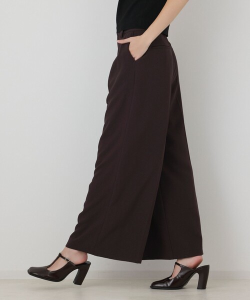 GRACE CONTINENTAL(グレースコンチネンタル)の「タックワイドパンツ(その他パンツ・レディース・ブラウン/ブラック・38/36)」の20枚目の写真