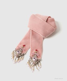 tanakadaisuke（タナカダイスケ）の「【tanakadaisuke/タナカダイスケ】Sailor Chibi Moon crystal silver tip velvet long ribbon/セーラーチビムーンクリスタルシルバーチップベルベットロングリボン（ネクタイ）」