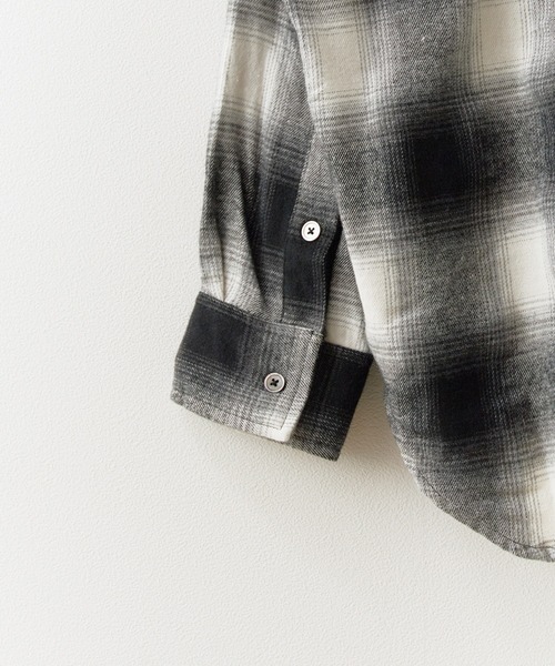 MAUI and Sons（マウイアンドサンズ）の「MAUI and Sons / マウイアンドサンズ VENICE OMBRE BIG SHIRT ヴェニスオンブレビッグシャツ オーバーサイズ 2026年春夏春服 夏服（シャツ/ブラウス・メンズ・ブラック/ブラウン・M/L）」の14枚目の写真