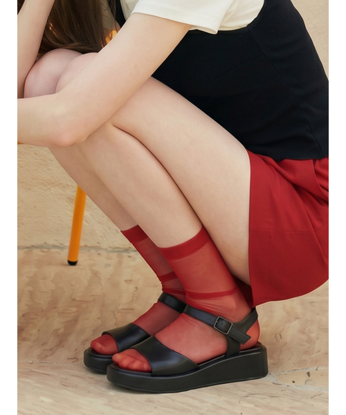 APTO(アプト)の「Itzzy イッジ サンダル AISS006(サンダル・レディース・ブラック・23.5cm/24.5cm/23cm/25cm/24cm)」の3枚目の写真