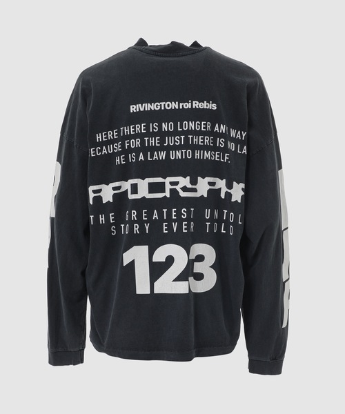 RRR-123(リヴィントンロイレビス)の「THE ANTI-BODY VINTAGE LS TEE(Tシャツ/カットソー・メンズ・ブラック・M)」の5枚目の写真