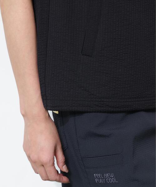 PING(ピン)の「【PING APPAREL】PEサッカー半袖ポロシャツ <GOLD> (LADIES)(ポロシャツ・レディース・ブラック/イエロー/ホワイト・M/L/LL/S)」の14枚目の写真