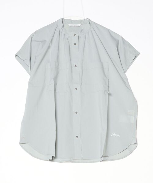 NANGA(ナンガ)の「NANGA / ナンガ EXCURSION S/S BLOUSE WOMEN エクスカーション ショートスリーブブラウス ウィメンズ(シャツ/ブラウス・レディース・カーキ/ブラック/グレー・LARGE/MEDIUM/WS)」の6枚目の写真