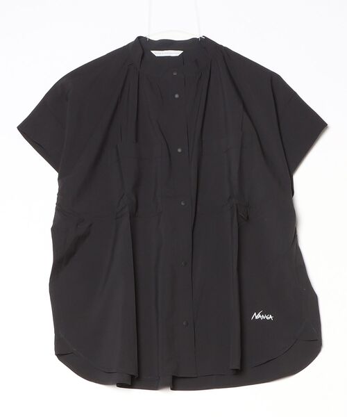 NANGA(ナンガ)の「NANGA / ナンガ EXCURSION S/S BLOUSE WOMEN エクスカーション ショートスリーブブラウス ウィメンズ(シャツ/ブラウス・レディース・カーキ/ブラック/グレー・LARGE/MEDIUM/WS)」の5枚目の写真