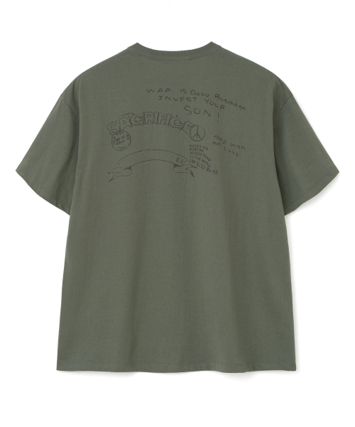 Millo Archive（ミロ アーカイブ）の「トラウマTシャツ [カーキ]（Tシャツ/カットソー・メンズ・その他・MEDIUM/LARGE/X-LARGE）」の6枚目の写真