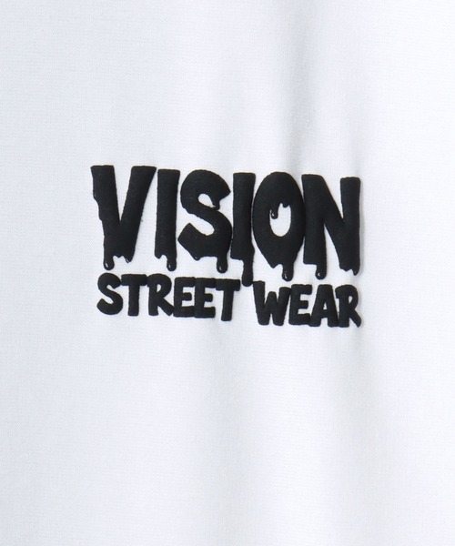 VISION STREET WEAR(ヴィジョンストリートウェア)の「VISION STREET WEAR/ヴィジョンストリートウェア 吸水速乾 オーバーサイズ バックプリント ロゴ ワンポイント 半袖Tシャツ/レディース メンズ(Tシャツ/カットソー・メンズ・ブラック系その他3/ホワイト系その他3/ホワイト系その他2/ブラック系その他2/ブラック/ホワイト/ブラック系その他/ホワイト系その他・M/LL/L)」の22枚目の写真
