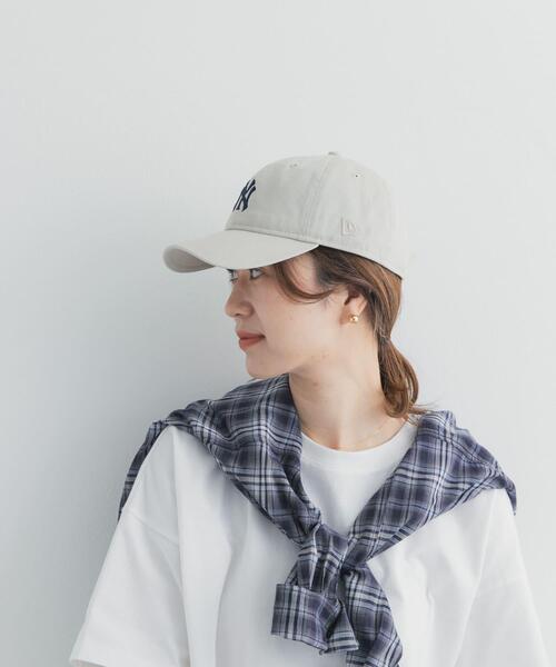 NEW ERA（ニューエラ）の「『別注』New Era×DOORS　920CS（キャップ・レディース・ベージュ/オフホワイト/ラベンダー/ライトカーキ・ONE）」の6枚目の写真