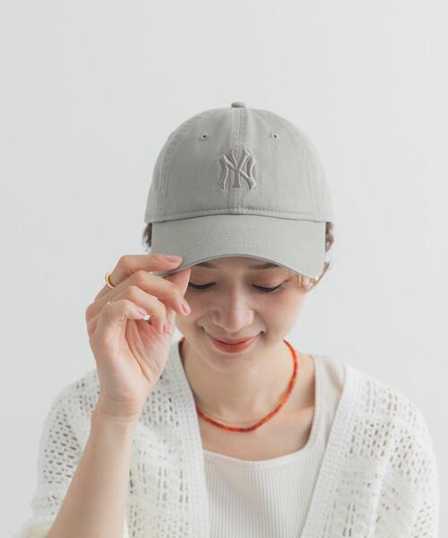 NEW ERA（ニューエラ）の「『別注』New Era×DOORS　920CS（キャップ・レディース・ベージュ/オフホワイト/ラベンダー/ライトカーキ・ONE）」の9枚目の写真