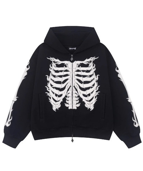 A'GEM/9 × .kom 『SUPPLIER/サプライヤー』 Fire Bones Leather Patch
