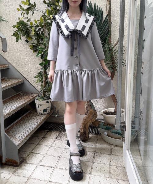 MILK(ミルク)の「リボン・ド・ドレス(ワンピース・レディース・B/A・FREE)」の4枚目の写真
