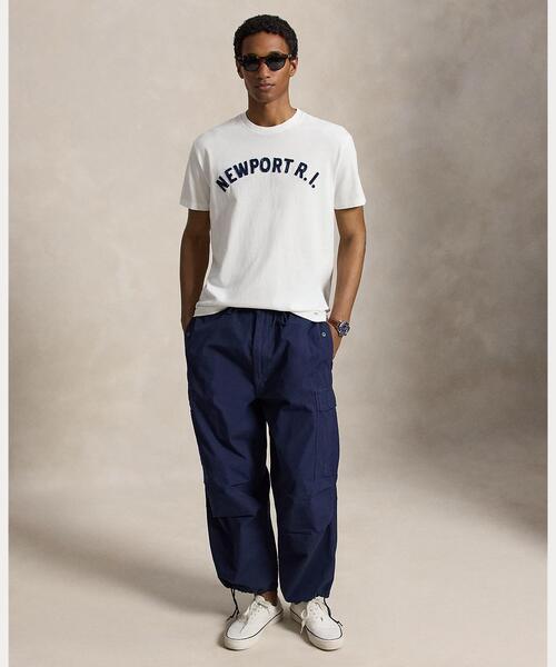 POLO RALPH LAUREN(ポロ ラルフ ローレン)の「クラシック フィット ジャージー グラフィック Tシャツ(Tシャツ/カットソー・メンズ・ホワイト・L/M/S/XL/XS/XXL)」の3枚目の写真