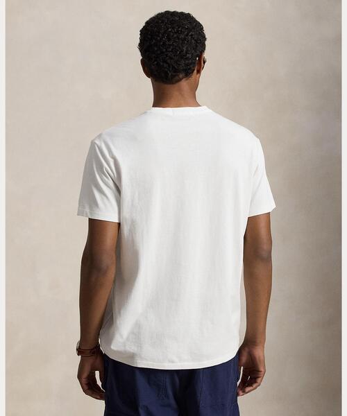 POLO RALPH LAUREN(ポロ ラルフ ローレン)の「クラシック フィット ジャージー グラフィック Tシャツ(Tシャツ/カットソー・メンズ・ホワイト・L/M/S/XL/XS/XXL)」の4枚目の写真