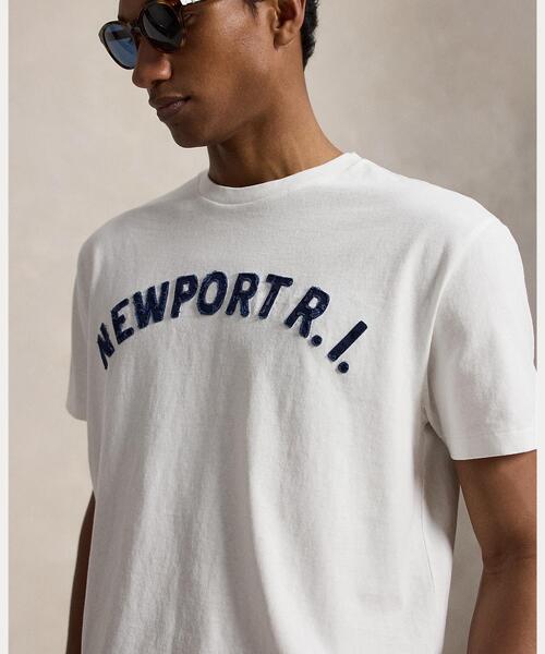 POLO RALPH LAUREN(ポロ ラルフ ローレン)の「クラシック フィット ジャージー グラフィック Tシャツ(Tシャツ/カットソー・メンズ・ホワイト・L/M/S/XL/XS/XXL)」の5枚目の写真