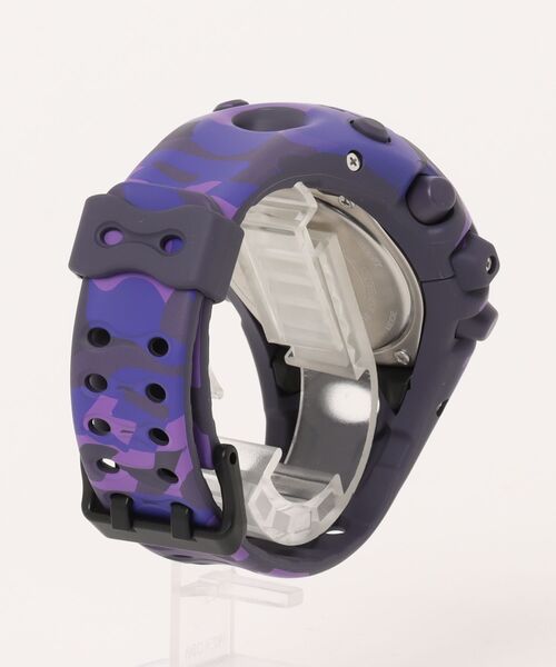 G-SHOCK(ジーショック)の「G-SHOCK/ジーショック 腕時計 "BOLD CAMO SERIES COLOR CAMO" GA-V01CMG-6AJF(アナログ腕時計・メンズ・パープル系その他・FREE)」の2枚目の写真