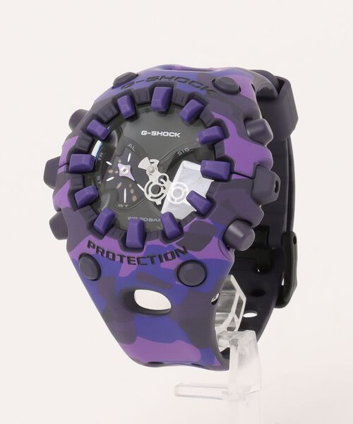 G-SHOCK(ジーショック)の「G-SHOCK/ジーショック 腕時計 "BOLD CAMO SERIES COLOR CAMO" GA-V01CMG-6AJF(アナログ腕時計・メンズ・パープル系その他・FREE)」の15枚目の写真