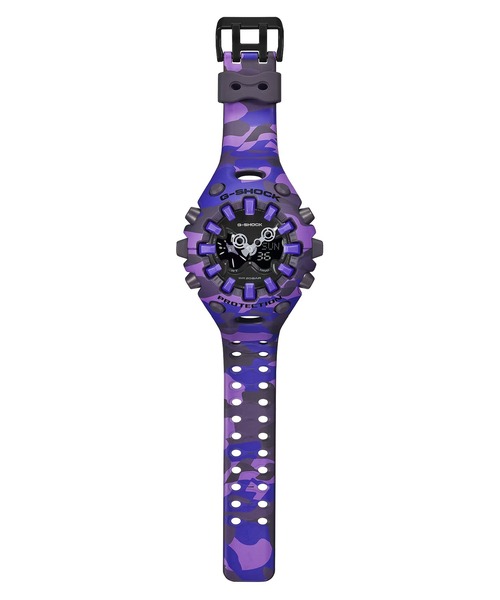 G-SHOCK(ジーショック)の「G-SHOCK/ジーショック 腕時計 "BOLD CAMO SERIES COLOR CAMO" GA-V01CMG-6AJF(アナログ腕時計・メンズ・パープル系その他・FREE)」の7枚目の写真