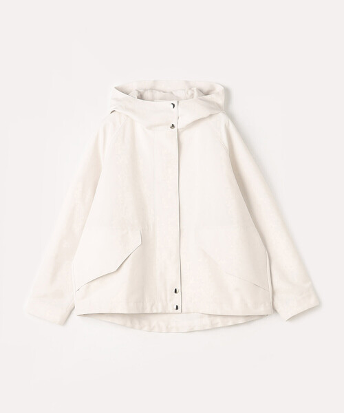 COMME CA Wardrobe(コムサワードローブ)の「〔 +サイズ 〕 キュプラ綿グログラン マウンテンパーカ(マウンテンパーカー・レディース・ネイビー/カーキ/ホワイト系その他・13号)」の21枚目の写真