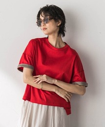 汗ジミ防止バイカラーTシャツ