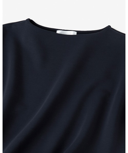 DoCLASSE（ ドゥクラッセ）の「シルキーダンボール・ボートネック（Tシャツ/カットソー・レディース・グレー/イエロー/トップグレー/ダークネイビー・LL/3L/S/M/L/XL/XXL）」の13枚目の写真