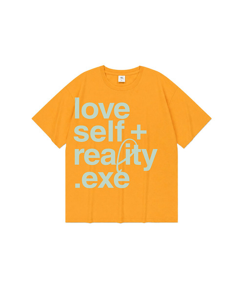 VENHIT(ベンヒット)の「ラブセルフ オーバーサイズ 半袖Tシャツ(Tシャツ/カットソー・レディース・イエロー/カーキ/ブラック/ホワイト・2XL/X-LARGE/LARGE/MEDIUM)」の4枚目の写真