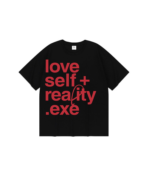 VENHIT(ベンヒット)の「ラブセルフ オーバーサイズ 半袖Tシャツ(Tシャツ/カットソー・レディース・イエロー/カーキ/ブラック/ホワイト・2XL/X-LARGE/LARGE/MEDIUM)」の2枚目の写真