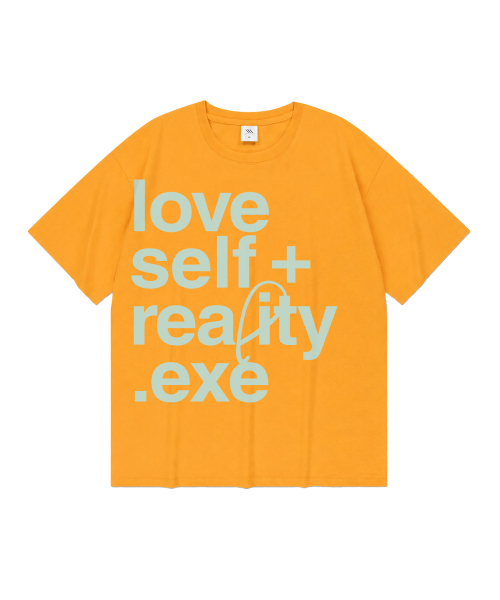 VENHIT(ベンヒット)の「ラブセルフ オーバーサイズ 半袖Tシャツ(Tシャツ/カットソー・レディース・イエロー/カーキ/ブラック/ホワイト・2XL/X-LARGE/LARGE/MEDIUM)」の5枚目の写真