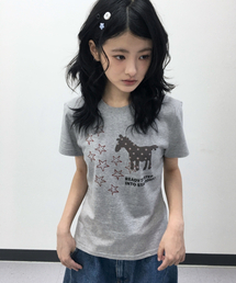 スターロード スリムフィット 半袖Tシャツ グレー