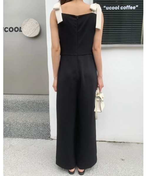 BIRTHDAY BASH(バースデイバッシュ)の「SHOULDER RIBBON SALOPETTE(その他パンツ・レディース・ブラック・MEDIUM/SMALL)」の3枚目の写真