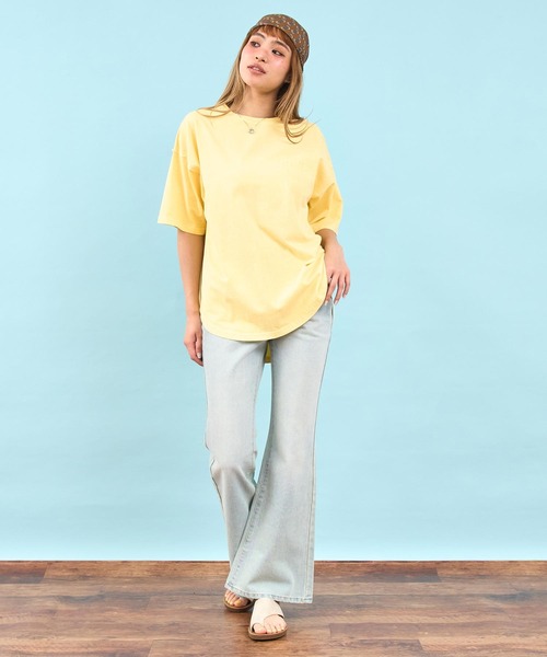 anap mimpi(アナップミンピ)の「デニム フレアパンツ(その他パンツ・レディース・ライトブルー・S/M)」の14枚目の写真