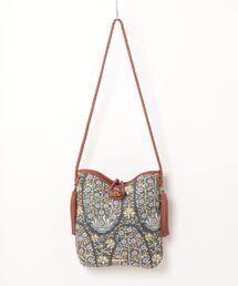 【N】【it】【SPARTINA449】ヴィンテージフラワー柄 編み込みハンドルバッグ