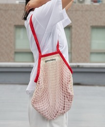 Chick | Mesh Layered Tote Bag / メッシュ レイヤード トートバッグ 網 透かし編み ナチュラル カジュアル レディース 2026年 夏 夏服(トートバッグ)