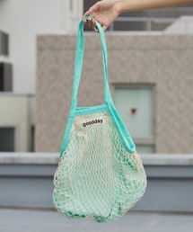 Mesh Layered Tote Bag / メッシュ レイヤード トートバッグ 網 透かし編み ナチュラル カジュアル レディース 秋 秋服 2026年秋冬