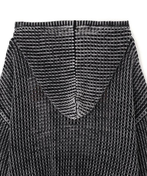 DANKE SCHON（ダンケシェーン）の「【WEB&DEPOT限定】DankeSchon/ダンケシェーン/CGEMICAL MESHKNIT ZIP HOODIE（パーカー・レディース・ブラック・L/M）」の15枚目の写真