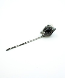 Bizarre ビザール インペリアルタロンロングシルバーピアス(BLACK)