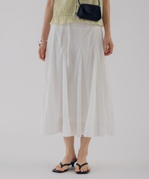 MUHET | side button flare skirt / サイドボタンフレアスカート(スカート)