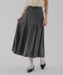 MUHET（ミュエータ）の「side button flare skirt / サイドボタンフレアスカート（スカート）」