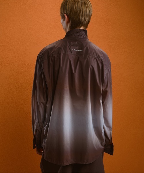 MODE COMMUTER(モードコミューター)の「Gradient Long Sleeve Shirt(シャツ/ブラウス・メンズ・グレー・SMALL/MEDIUM/LARGE)」の4枚目の写真