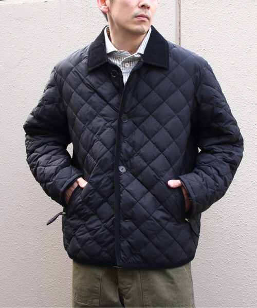 GYMPHLEX(ジムフレックス)の「Gymphlex/ジムフレックス キルトダウンジャケット QUILT DOWN JACKET GY-A0849 NYM(ダウンジャケット/コート・メンズ・ブラック/オリーブ・L/M)」の1枚目の写真
